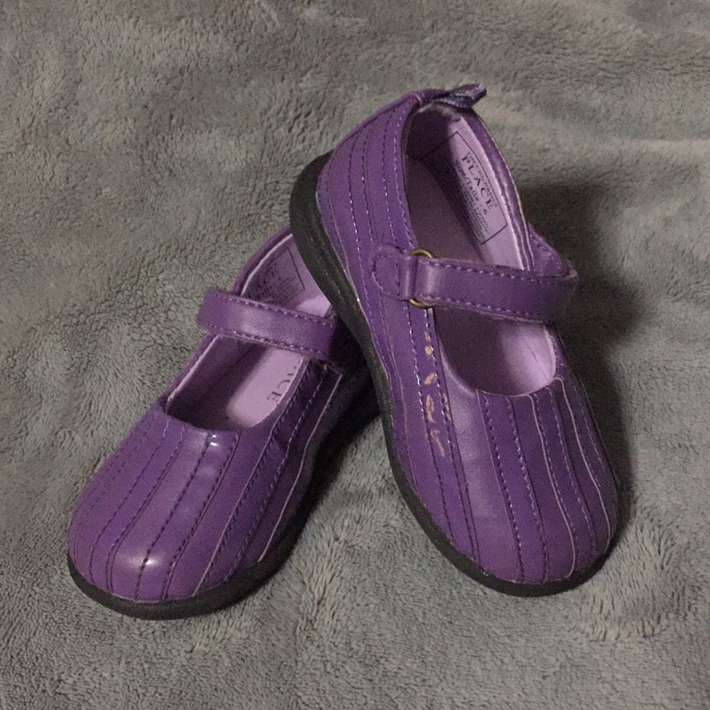 Purple girls shoes